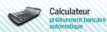 Calculateur de prélèvement bancaire automatique